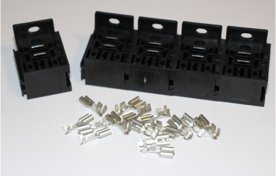 Relay Socket Holder Kit for ISO Relay 30/40 AMP