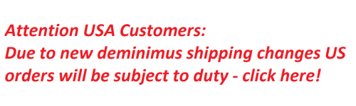 NEW USA SHIPPING TARIFFS!